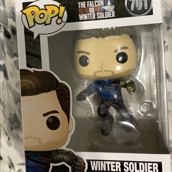 Bucky Barnes funko pop from the falcon and the winter soldier. Box never opened! - Picture 1 of 1